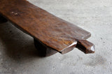 LARGE HAND CARVED AFRICAN BENCHES