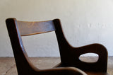 PAIR OF BRUTALIST CHAIRS