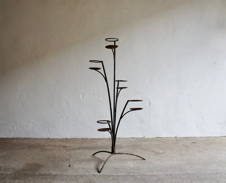 FRENCH METAL PLANT STAND