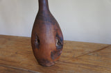 1950'S CARVED WOODEN LAMP
