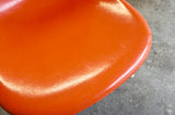 PAIR OF FIBREGLASS EAMES DSS CHAIRS BY HERMAN MILLER 1976