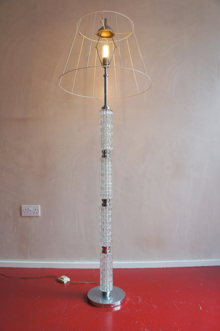 ITALIAN MID-CENTURY MAZZEGA STYLE  FLOOR LAMP