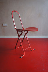 1970'S DAFNE FOLDING CHAIR BY GASTONE RINALDI FOR THEMA ITALY