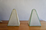 1960'S PYRAMID LAMPS BY FRITZ WAUER FOR GOLDKANT LEUCHTEN