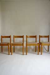MAGISTRETTI CARIMATE DINING CHAIRS SET OF 4