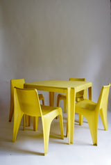 BOFINGER DINING SET DESIGNED BY HELMUT BATZNER