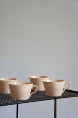 SET OF 8 FRENCH DIGOIN SARREGUEMINES COFFEE CUPS