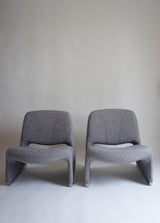 A PAIR OF 1970's ALKY CHAIRS