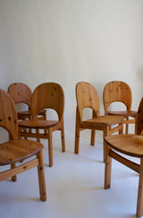 SET OF 6 1970'S GLOSTRUP MOBELFABRIK CHAIRS