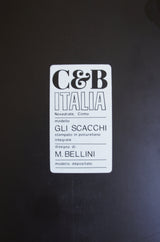 1970'S MARIO BELLINI GLI SCACCHI MODULAR TABLES FOR C&B ITALIA