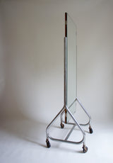 LARGE 1960'S SHOP FITTING CHEVAL MIRROR