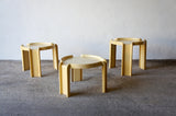 1960'S KARTELL NESTING TABLE SET BY GIOTTO STOPPINO