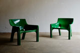 Vicario Chairs by Vico Magistertti For Artemide, 1972
