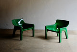Vicario Chairs by Vico Magistertti For Artemide, 1972