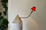 Postmodern Pyramid Gooseneck Lamp