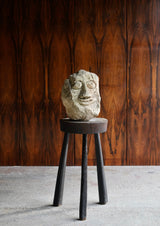 Italian Two Faced Stone Sculpture