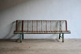 French Midcentury Metal Bench