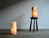 Spanish Freeform Alabaster Lamps