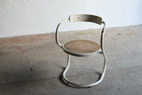 Modernist Tubular Cane Chair