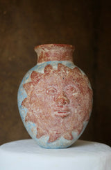 Sun & Moon Ceramic Vase