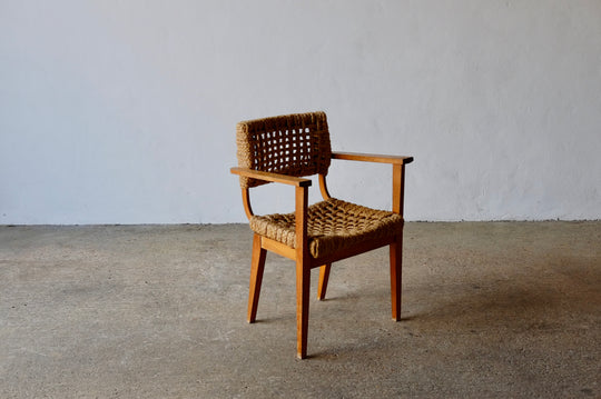 AUDOUX ET MINET ROPE ARMCHAIR