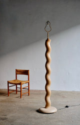 EARLY 20TH CENTURY SPIRAL FLOOR LAMP