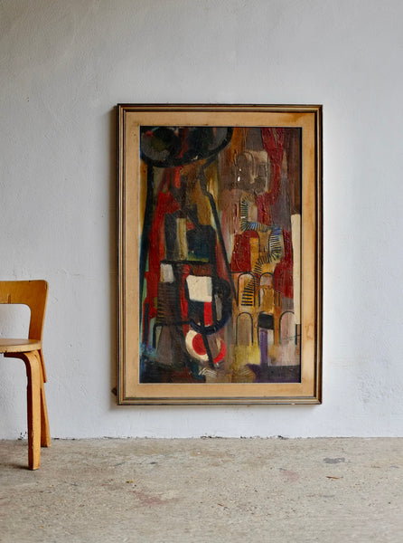 Oil On Canvas, De Marinis, 1965