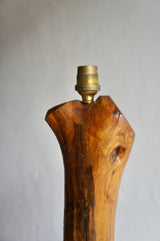 NATURAL FORM WOODEN LAMP