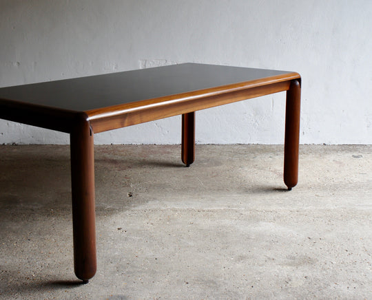 781 WALNUT DINING TABLE BY VICO MAGISTRETTI FOR CASINA, 1967