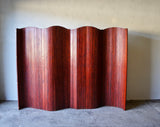 LARGE ART DECO TAMBOUR SCREEN BY S.N.S.A
