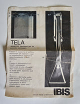 1970'S IBIS TELA CANVAS PENDANT LAMP