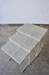 NESTING SIDE TABLES BY MATTHIEU MATEGOT