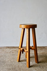 MODERNIST TREE TRUNK BAR STOOL