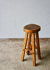 MODERNIST TREE TRUNK BAR STOOL