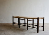 PERRIAND STYLE RUSH BENCH