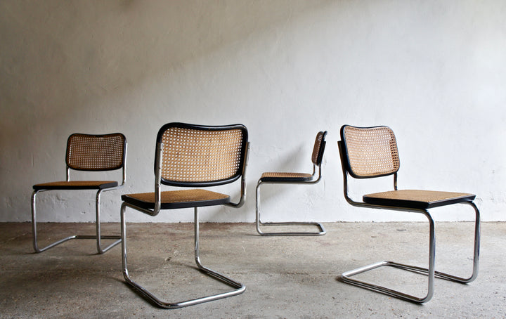 ORIGINAL 1950'S CESCA CHAIRS BY MARCEL BREUER FOR GAVINA